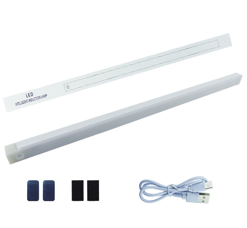 Luz De 36 LED Barra De 50 Cm Con Sensor De Movimiento En Luz Blanca Recargable