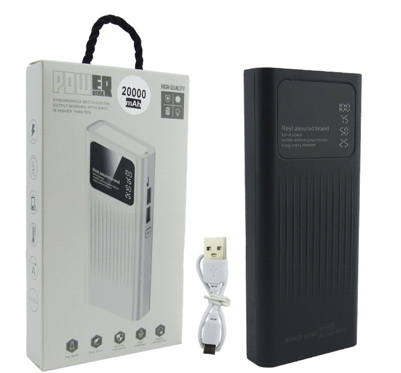 BATERIA PORTATIL 2 USB 20.000 Mah