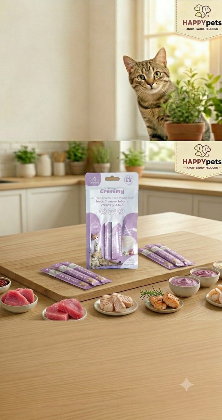 Snack cremoso variedad de sabor