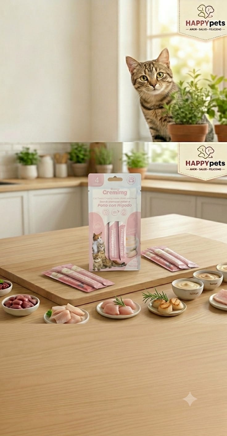 Snack cremoso variedad de sabor