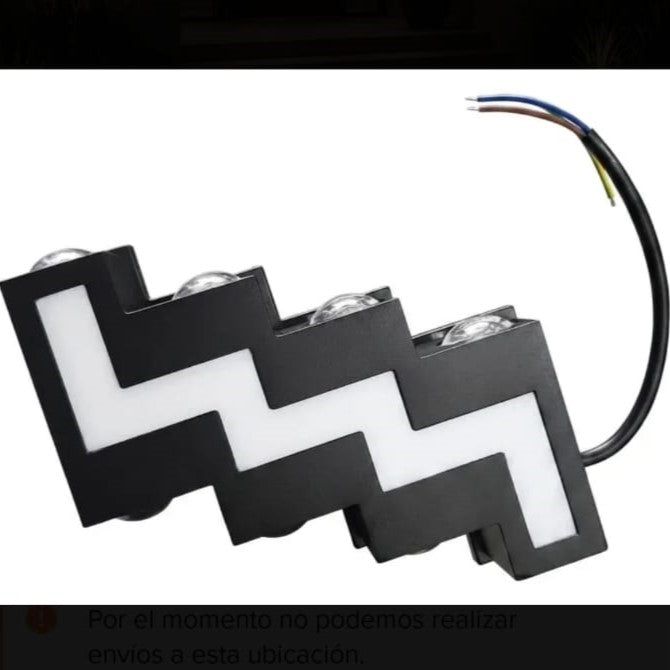APLIQUE DE PARED LED MODERNO TIPO ESCALERA