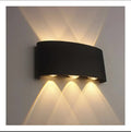 Aplique De Pared LED Moderno 8W Bidireccional Exterior/Interior