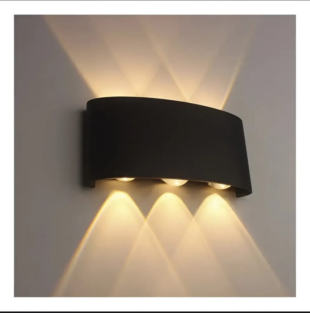 Aplique De Pared LED Moderno 8W Bidireccional Exterior/Interior