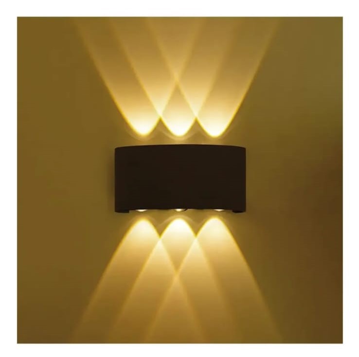 Aplique De Pared LED Moderno 8W Bidireccional Exterior/Interior