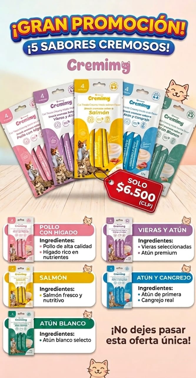 Mix snack cremoso